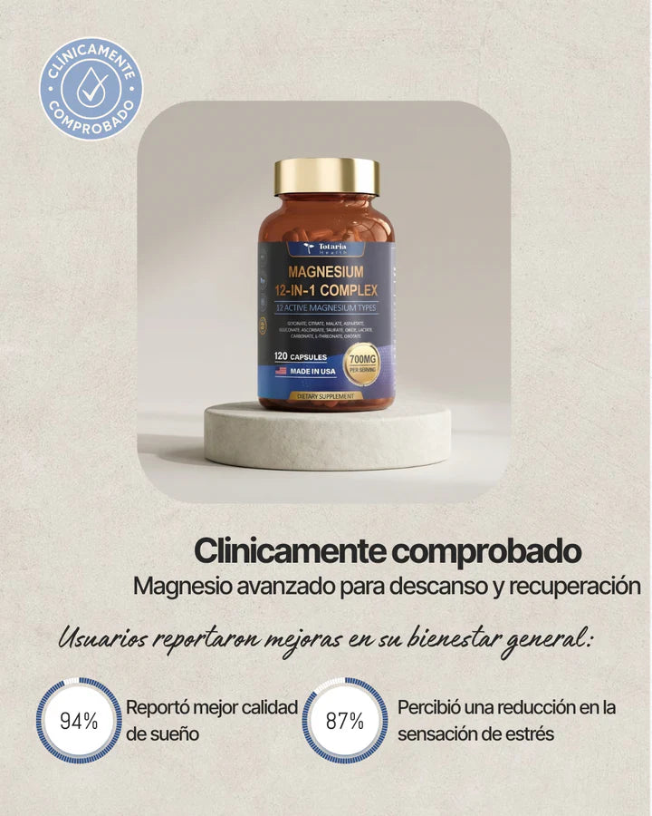 Magnesium 12 IN 1® - Sueño Reparador